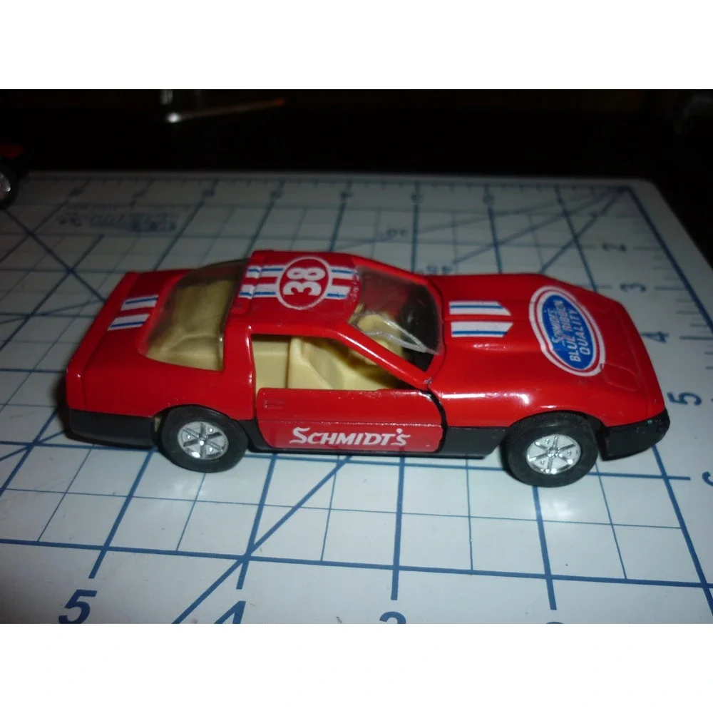 Schmidts Beer Corvette‎ C4 Diecast 1/24 Red 38 Promo Vehicle Parts Repair